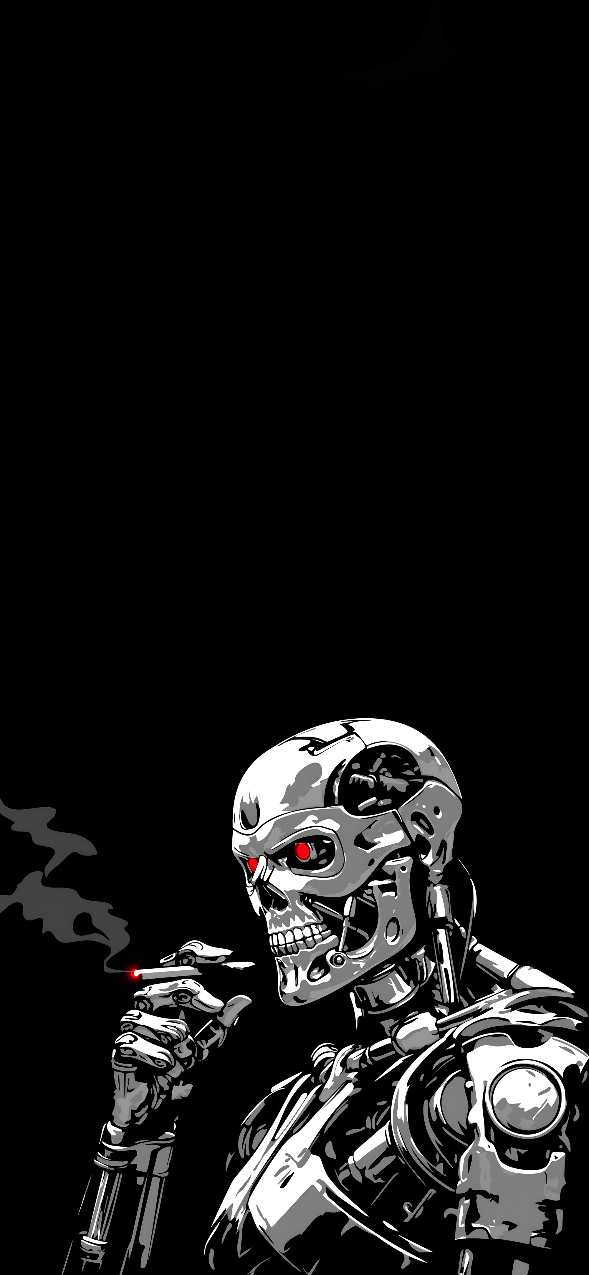Terminator Style Robot Wallpaper