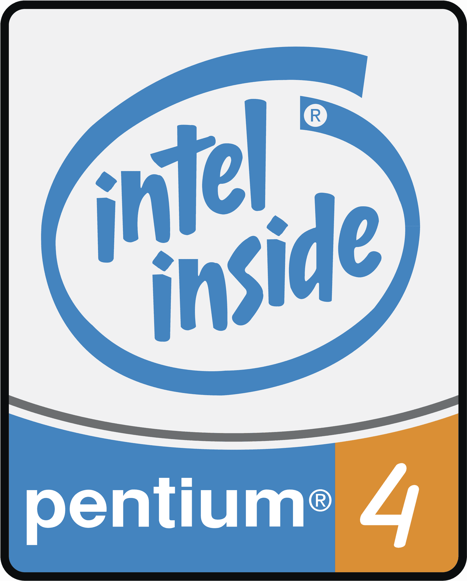 Download Intel Pentium4 Processor Logo