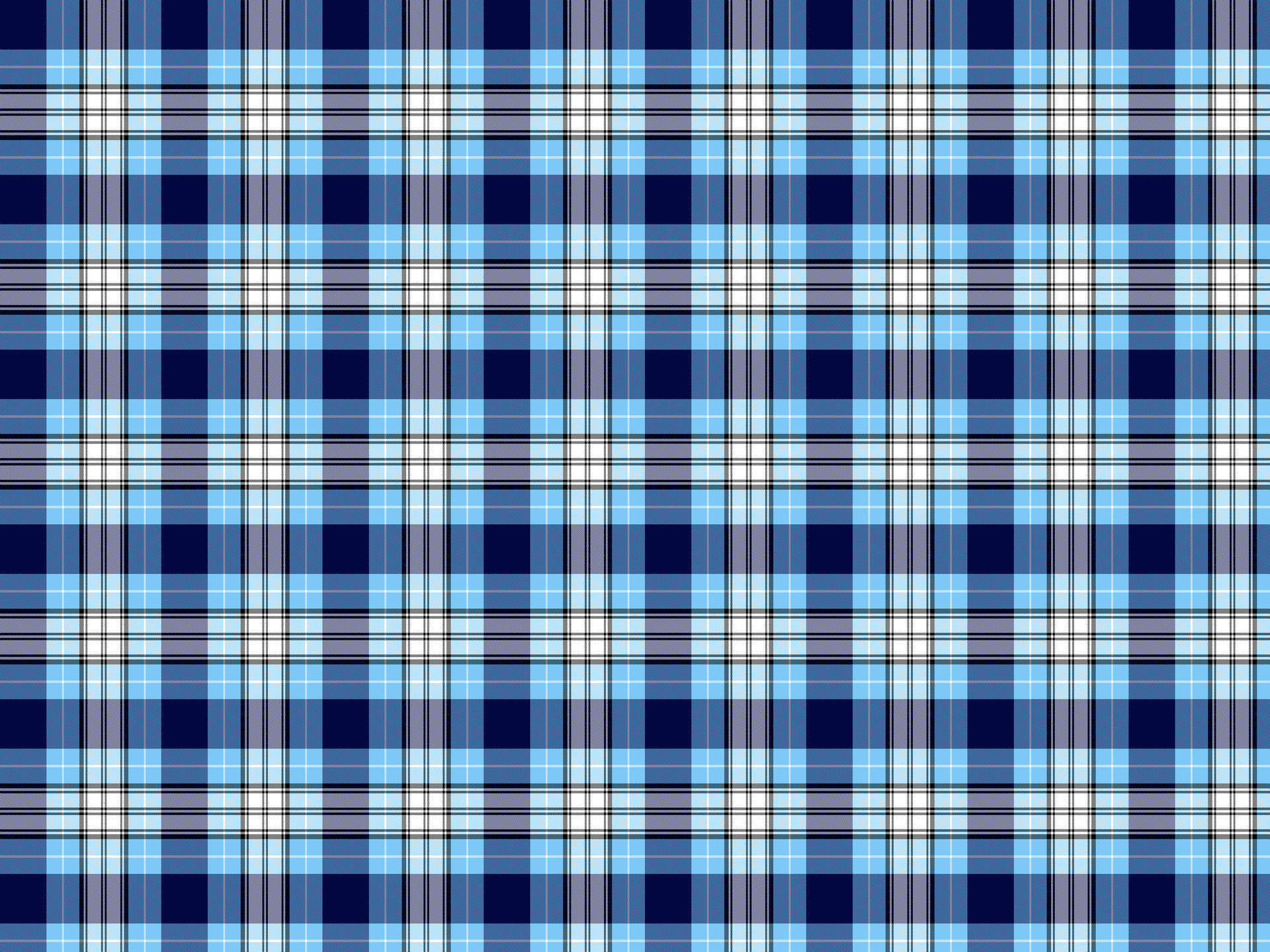 Symmetrical Blue Checkered Pattern