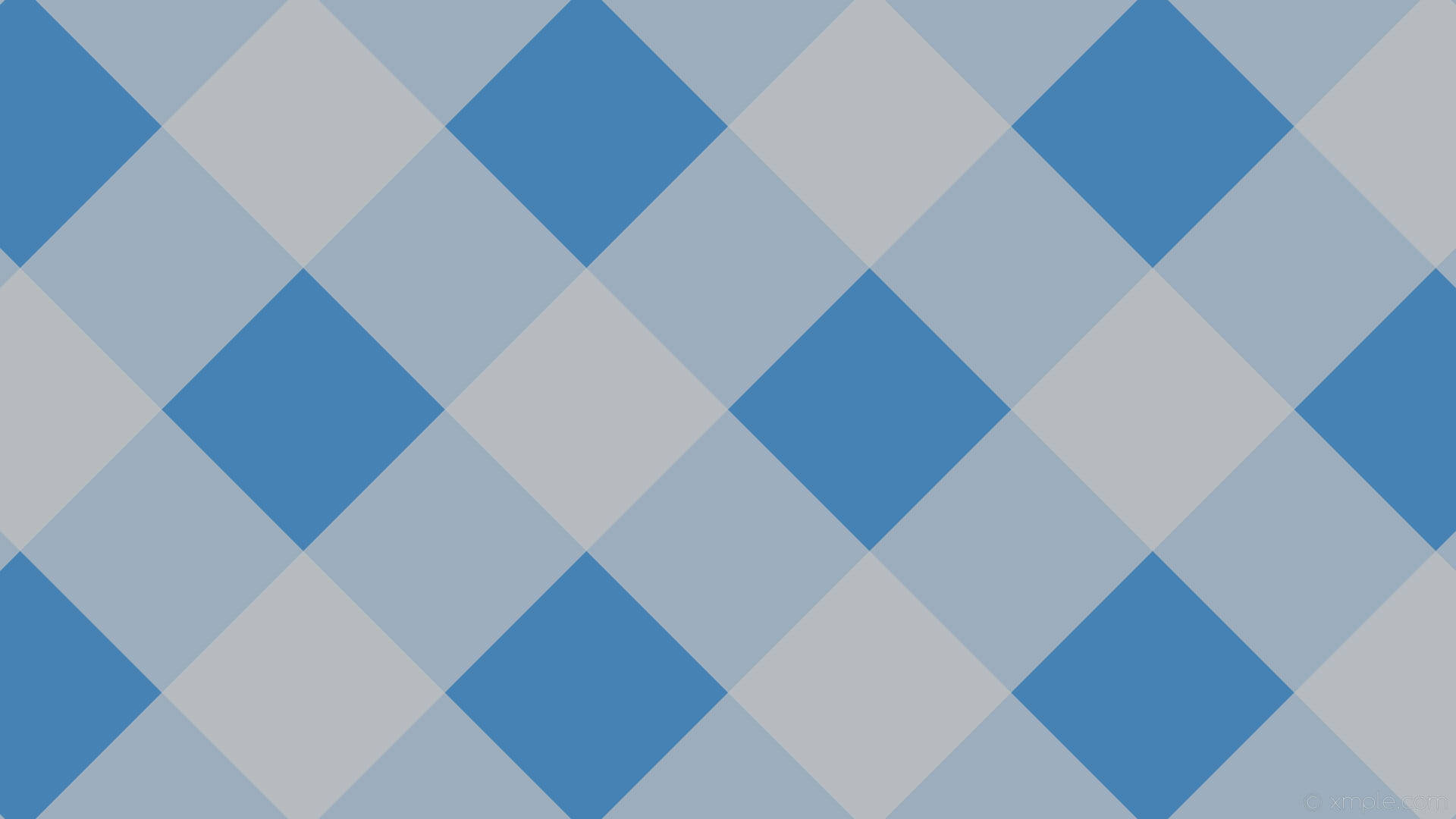 Seamless Blue And White Checkered