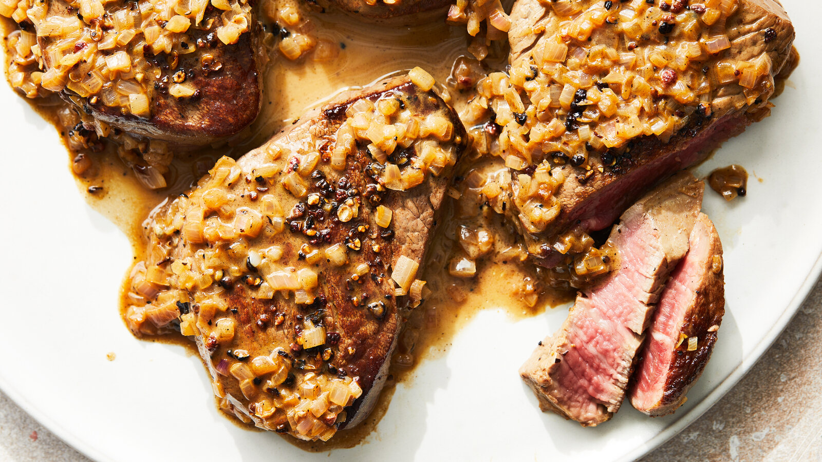 Simple Steak au Poivre Recipe