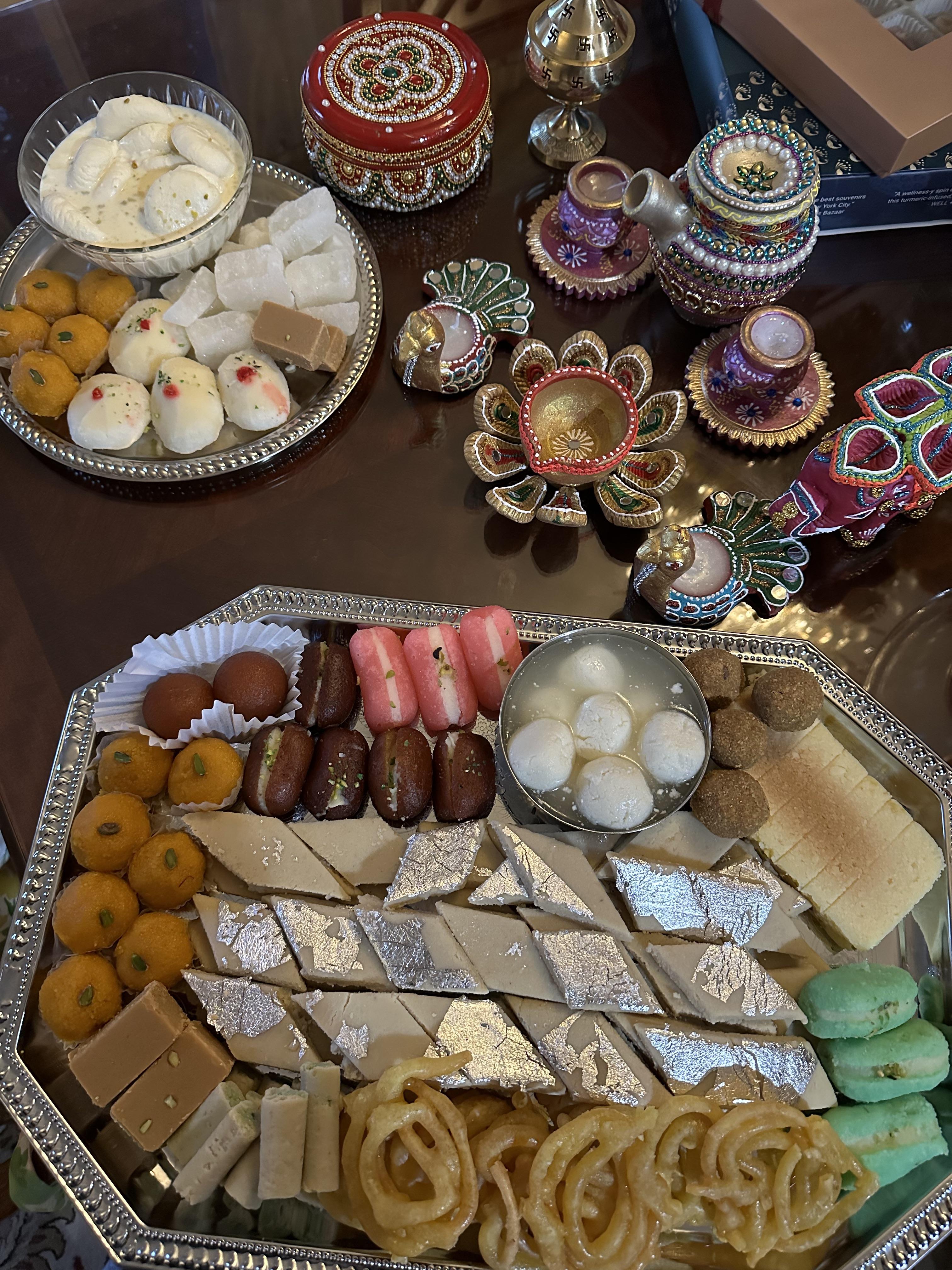 Lots of Diwali sweets this year, r