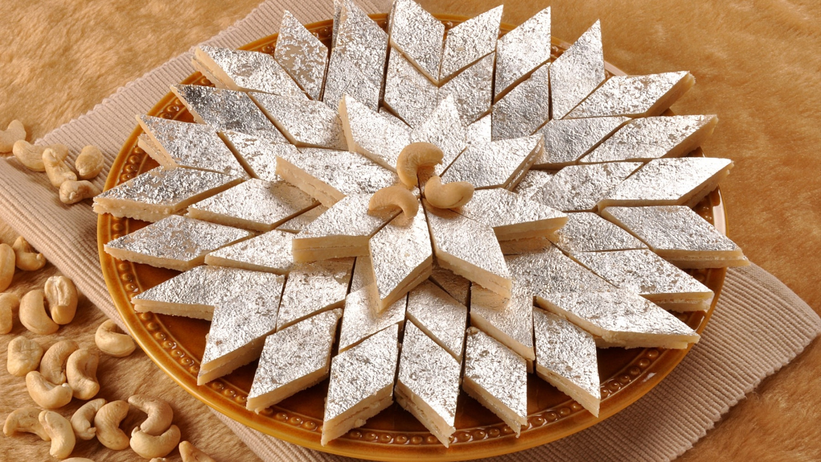 Diwali Sweets Background Wallpaper