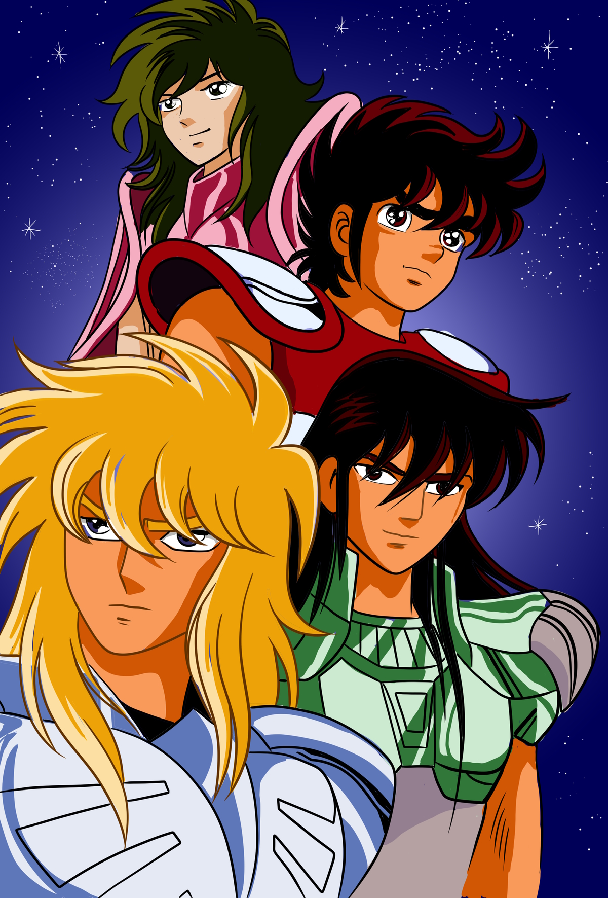 The history of the Knights of the Zodiac
