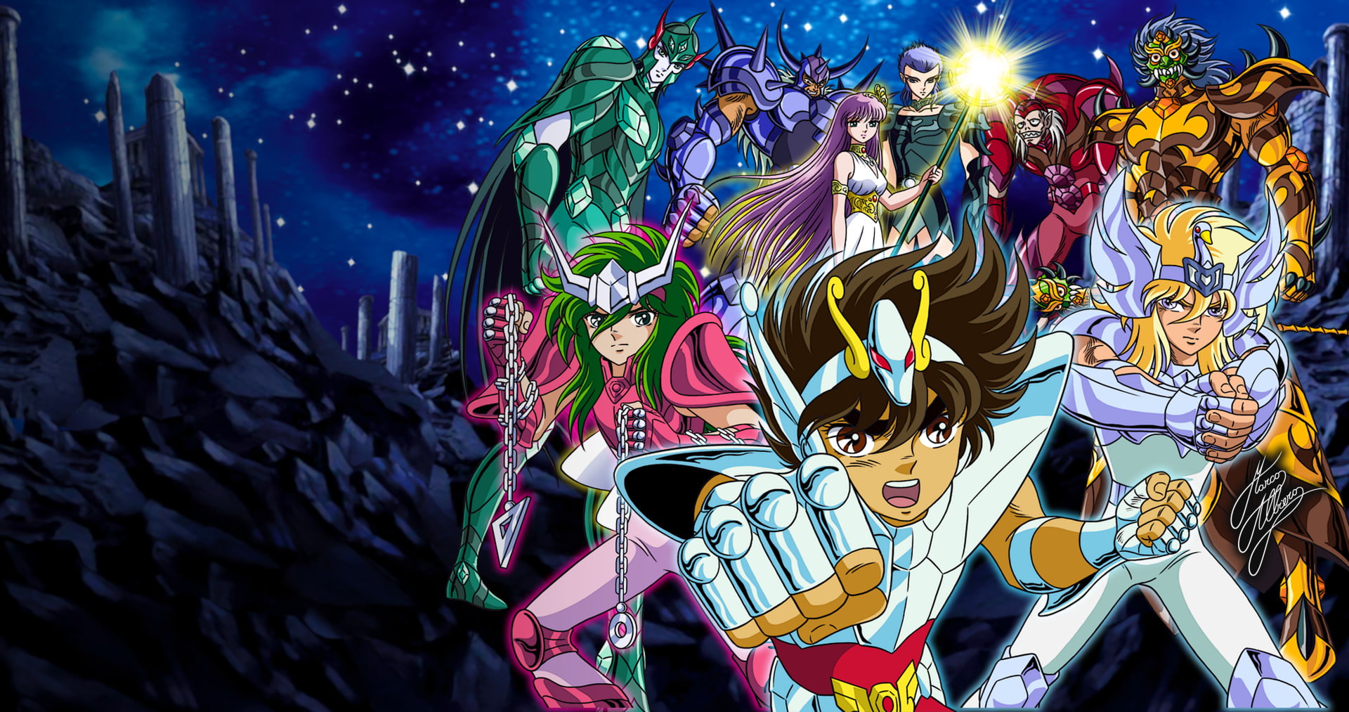 Anime, Saint Seiya, 1080P HD Wallpaper