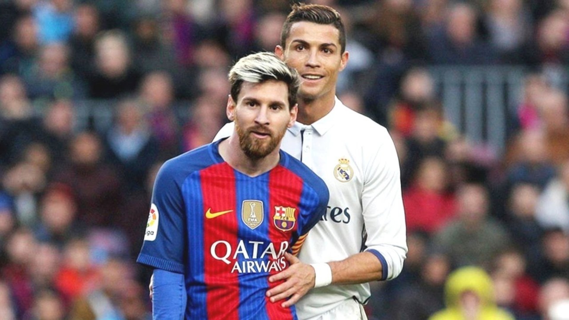 Ronaldo and Messi Wallpaper