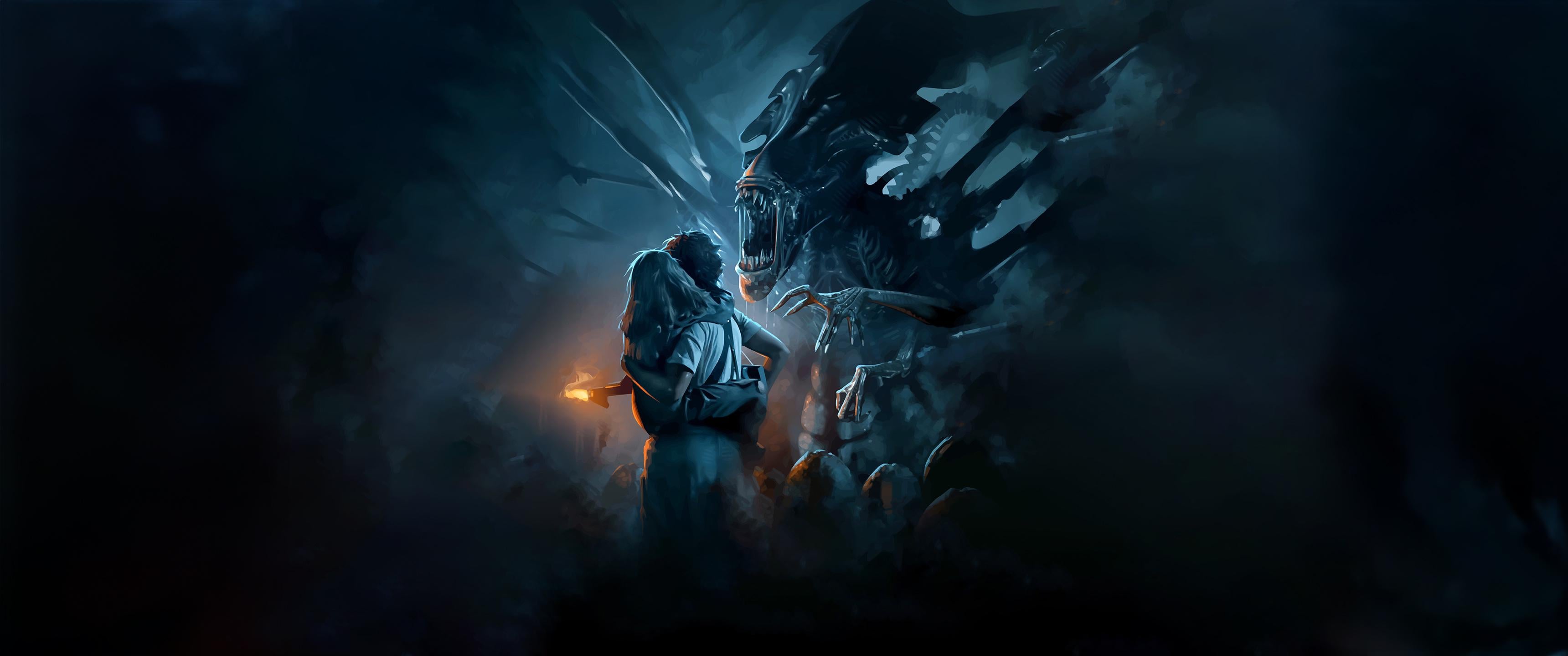 Alien Queen (3440x1440)