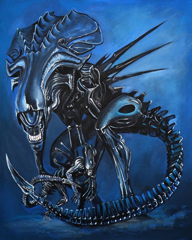 Alien Queen Fabric Cloth