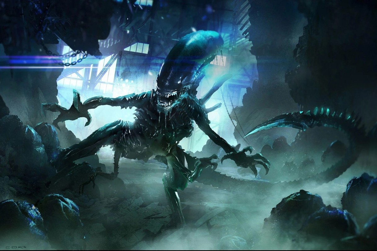 Alien Xenomorph Poster Photo Wall Art