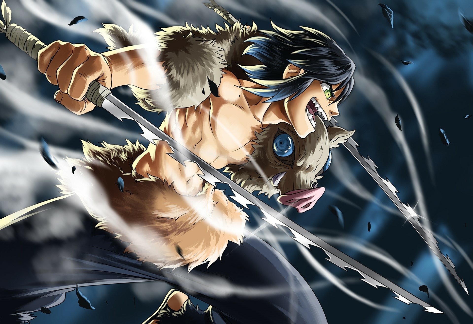 Download Inosuke Hashibira Anime Demon