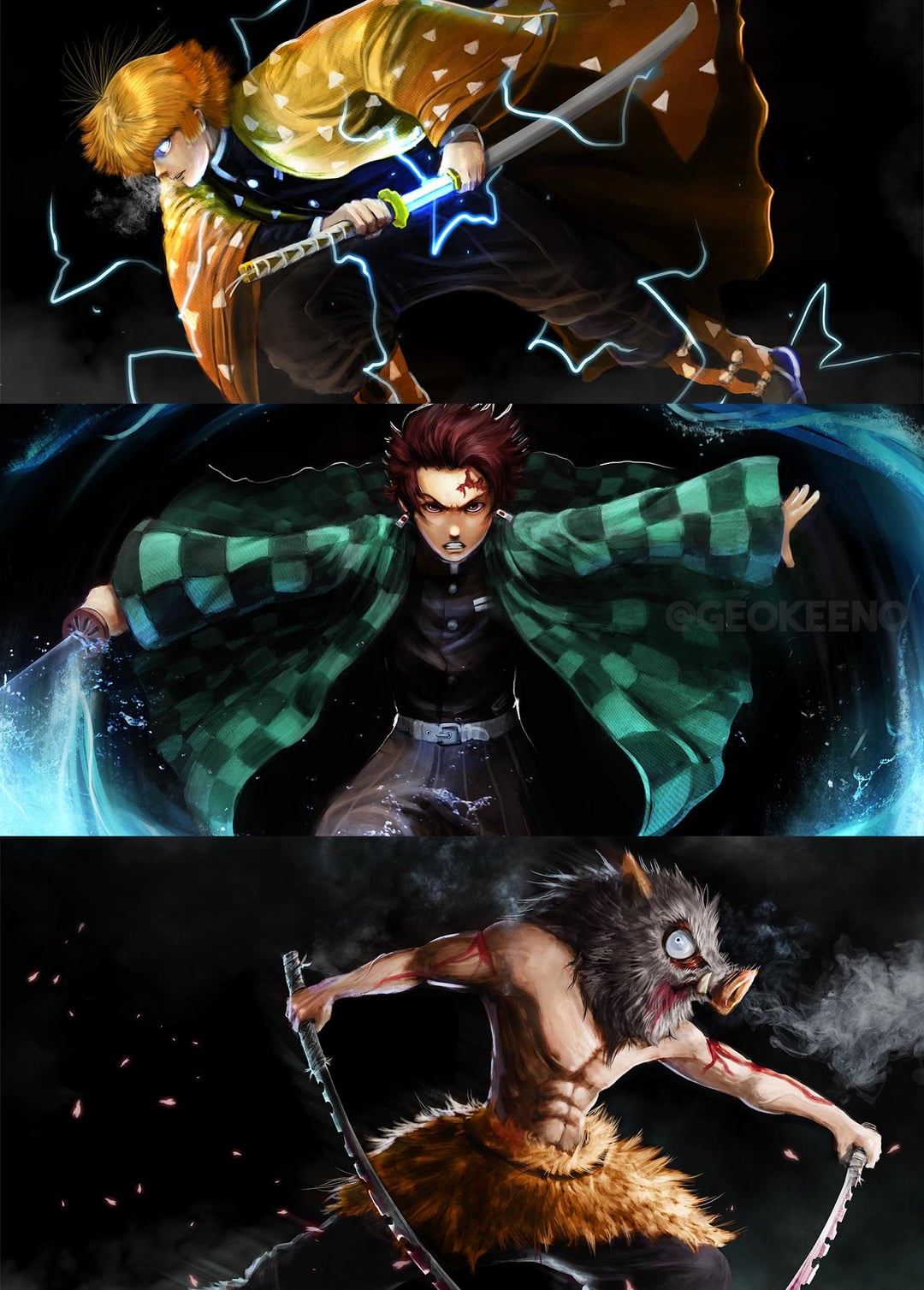 Beast Breathing painting