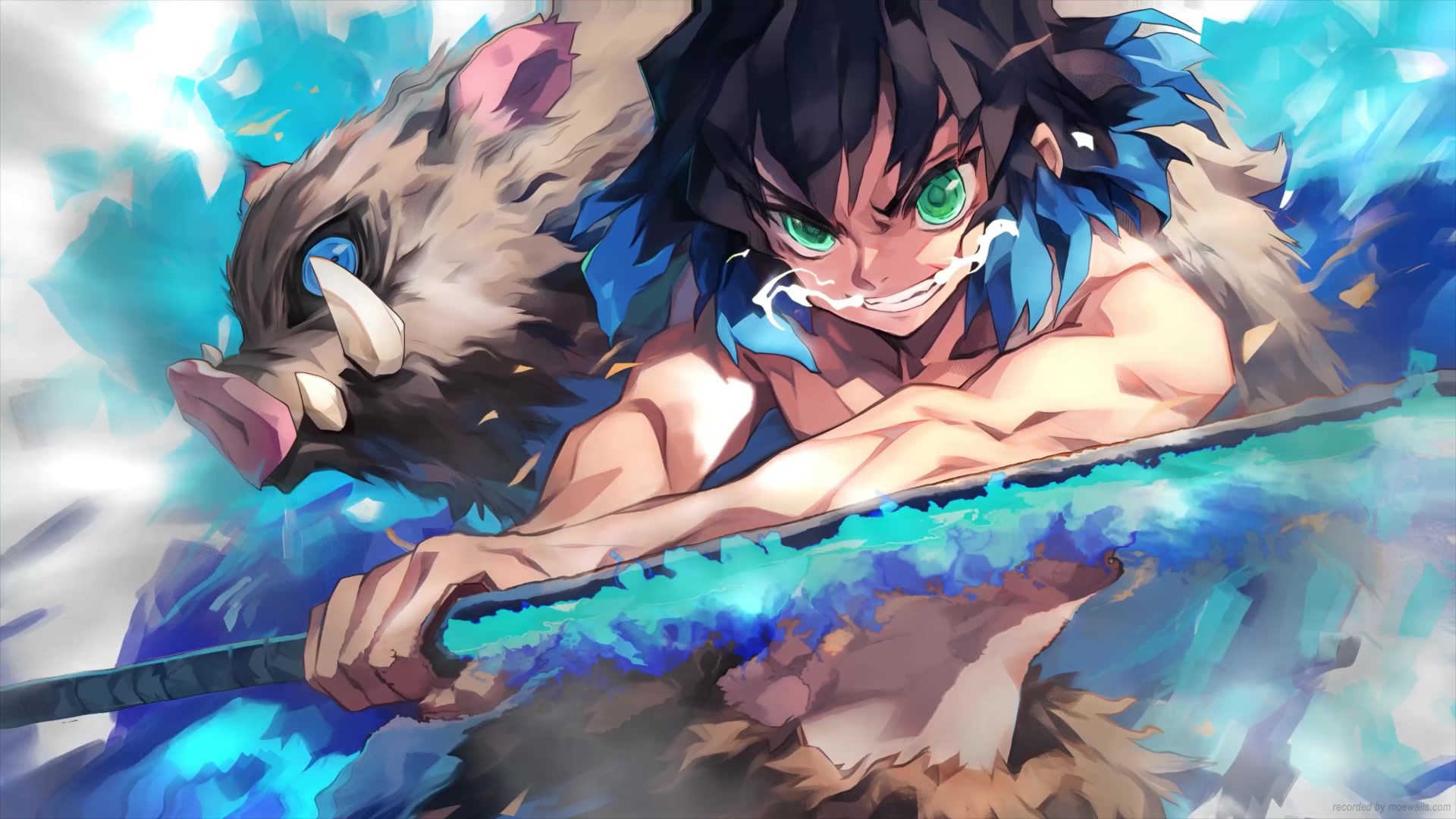 Inosuke Kimetsu No Yaiba Live Wallpaper