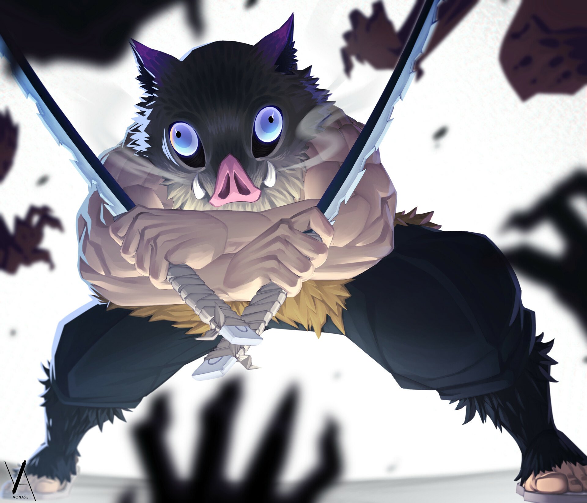 Download Inosuke Hashibira Anime Demon