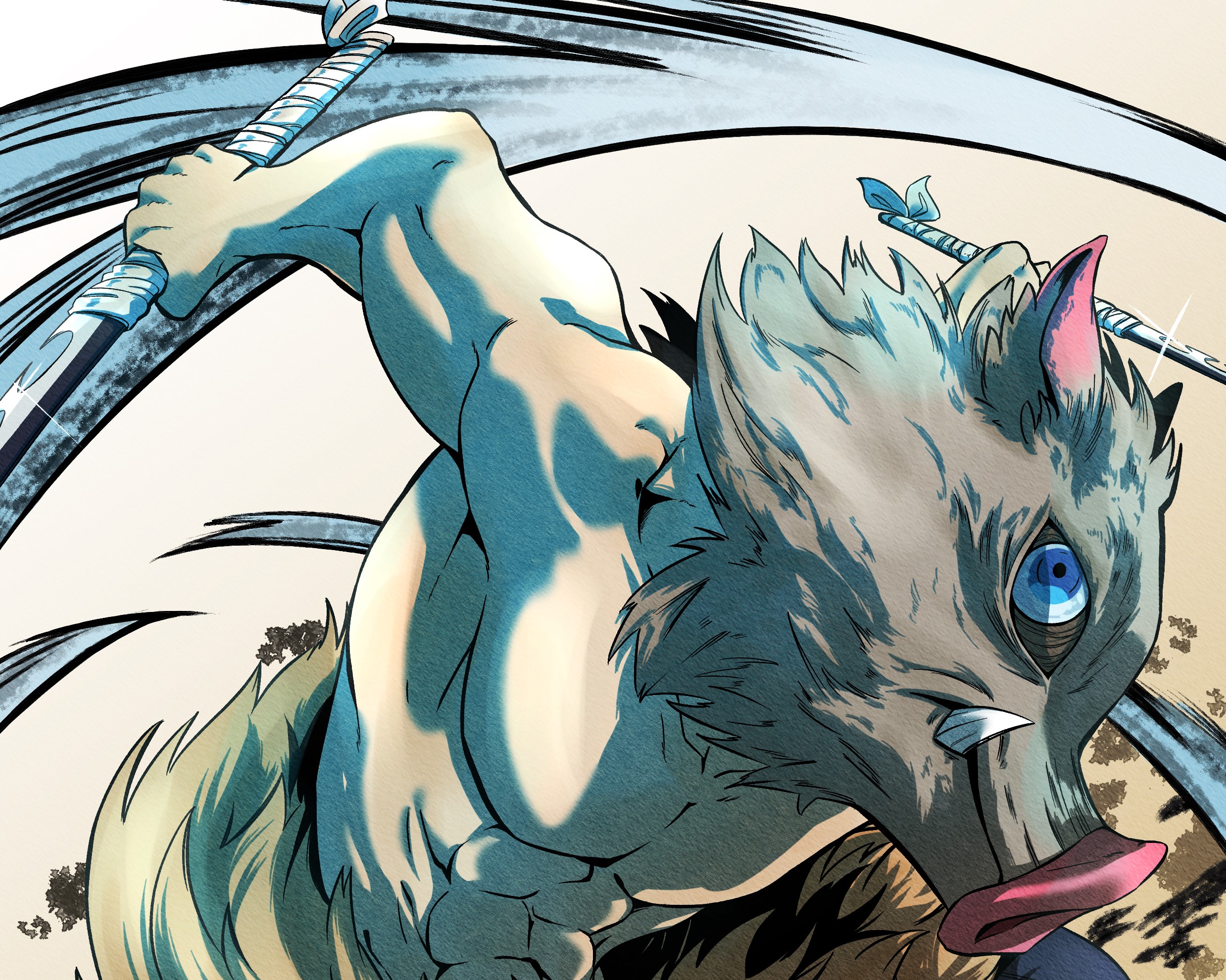 Download Inosuke Hashibira Anime Demon