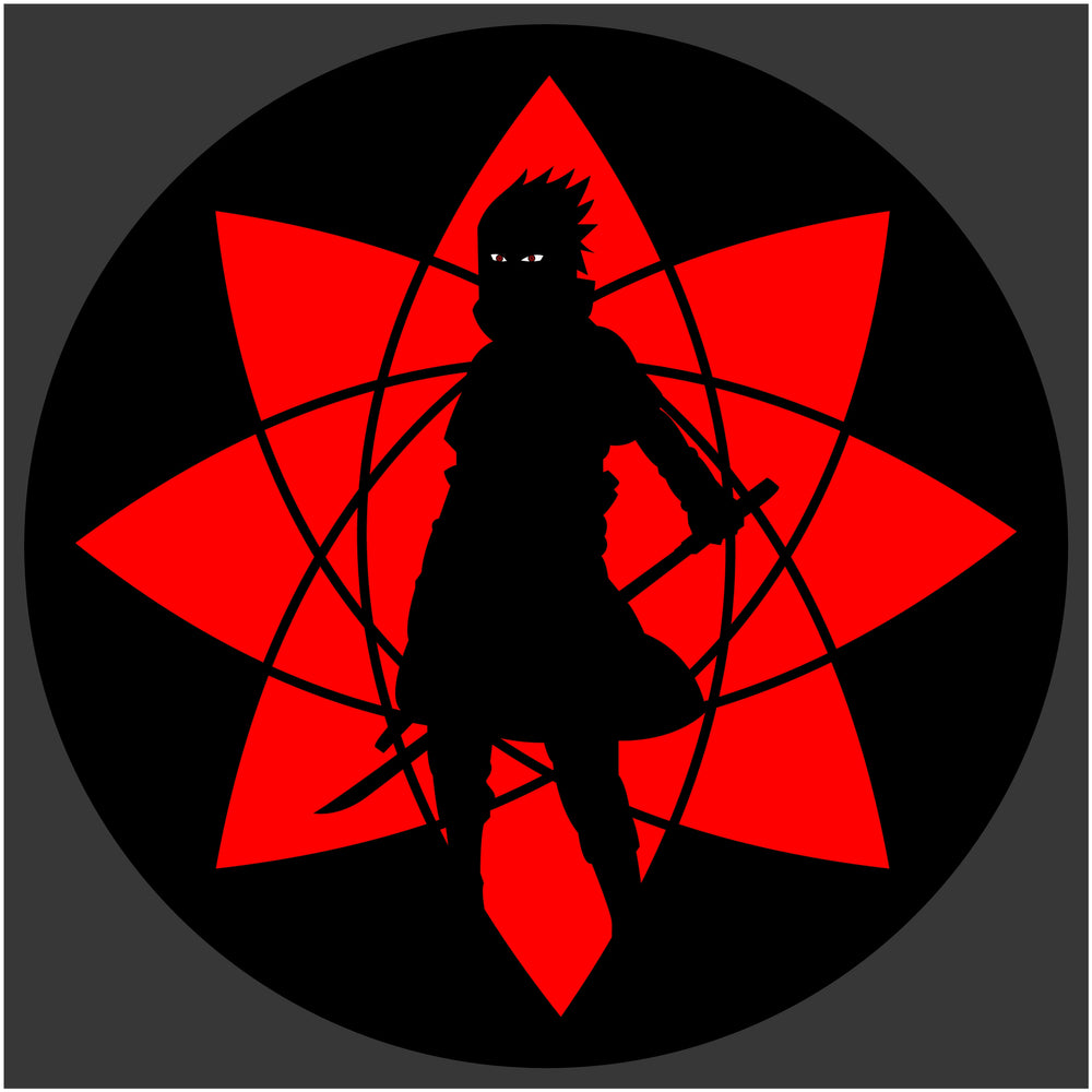 Masked Naruto Sticker