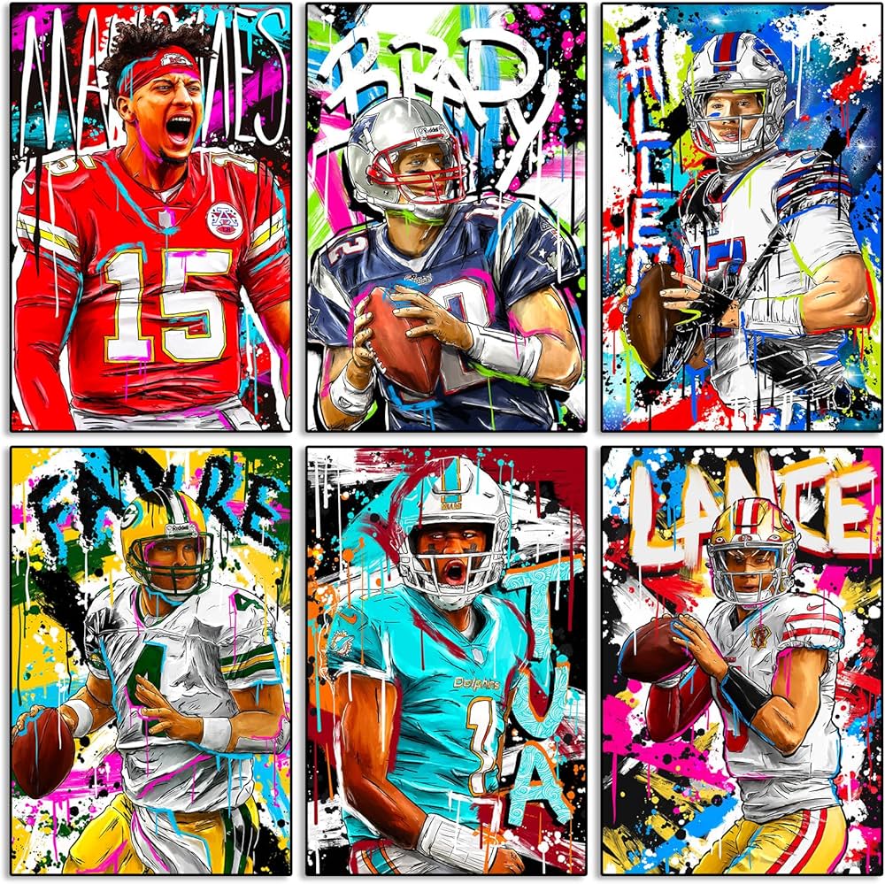 Trey Lance Football Canvas Posters