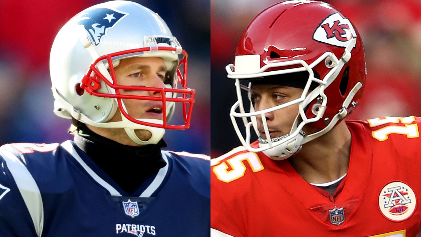 Tom Brady vs Patrick Mahomes: The stats