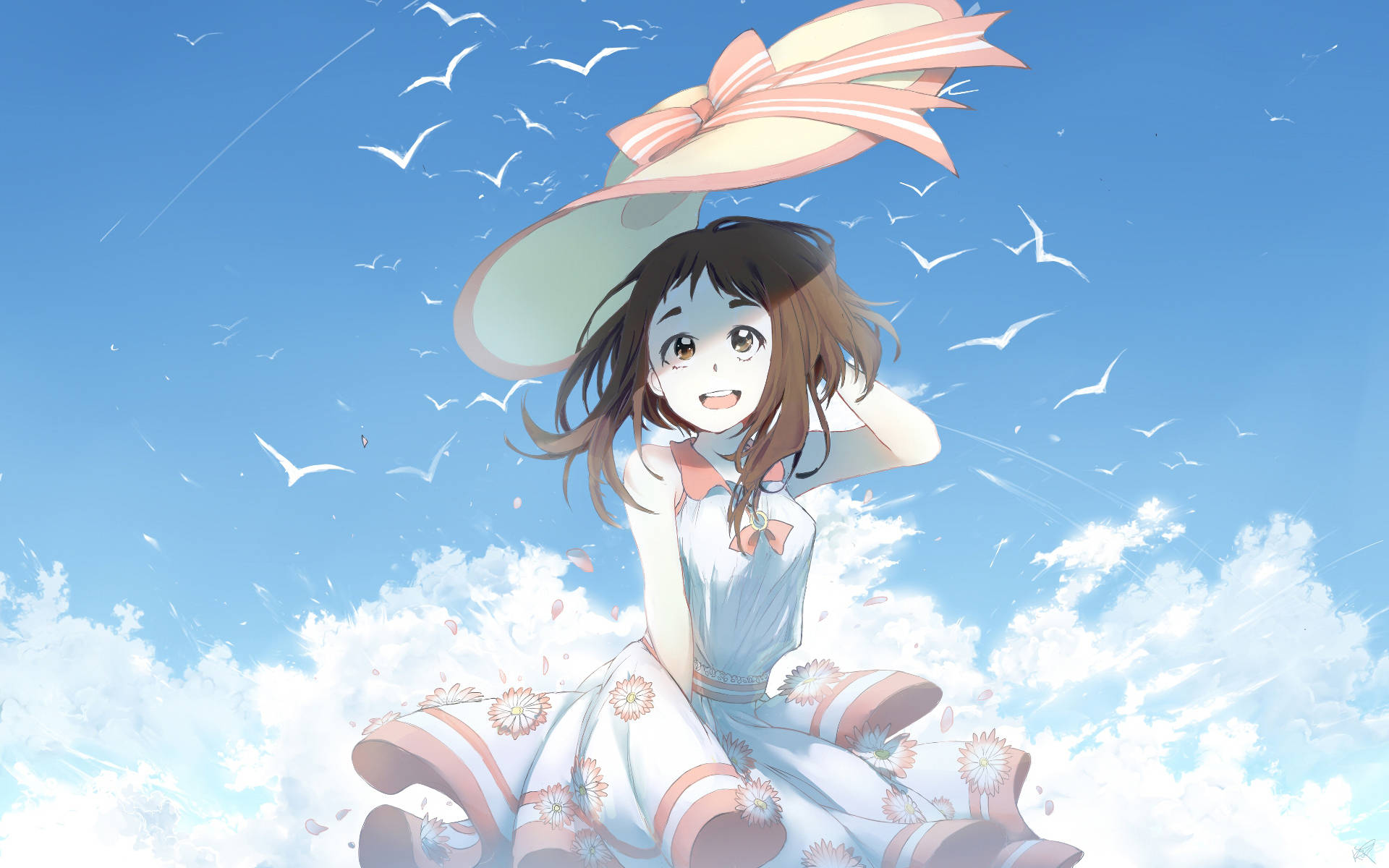 Ochaco Uraraka Pastel Blue Dress