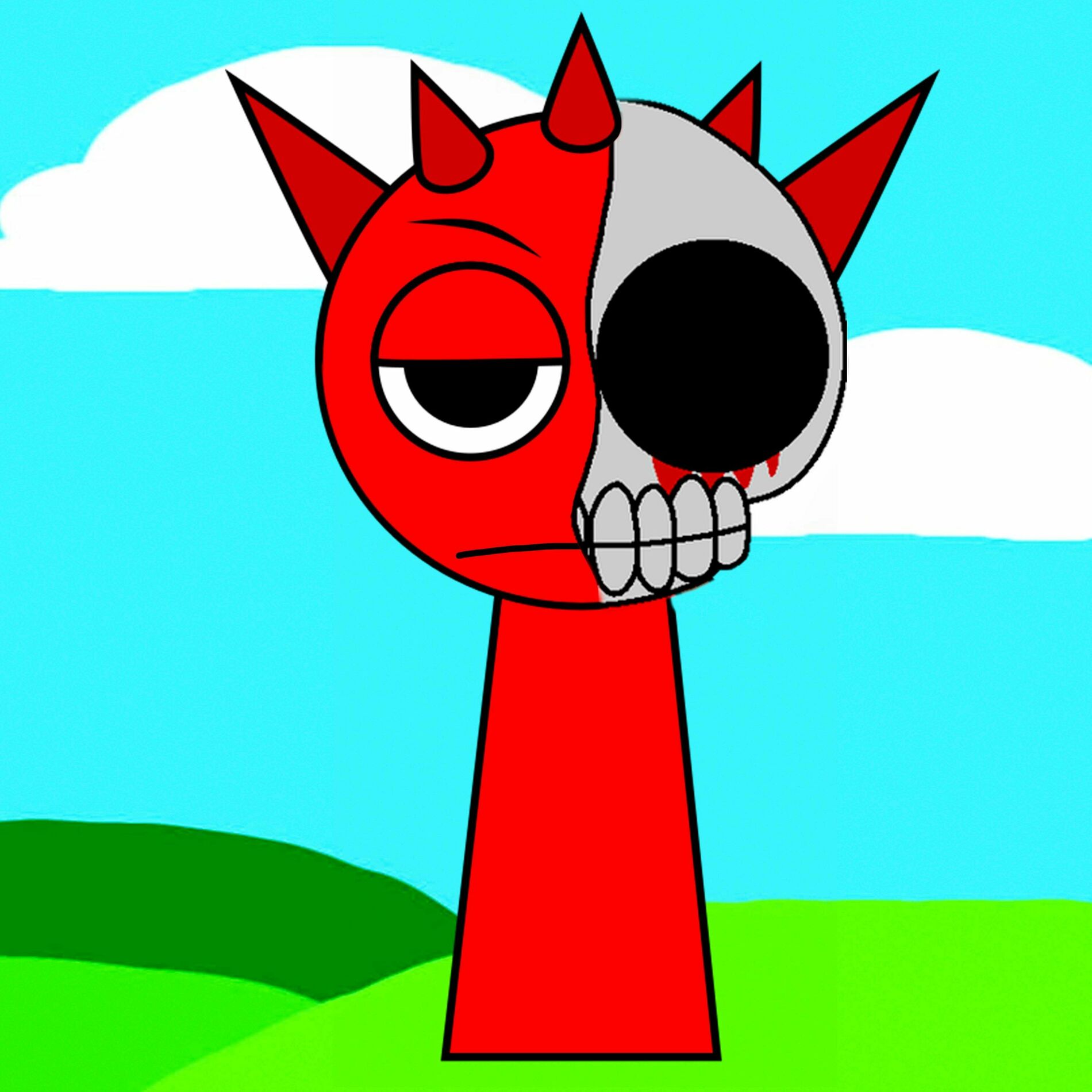 Creepy RADDY Incredibox Sprunki Horror