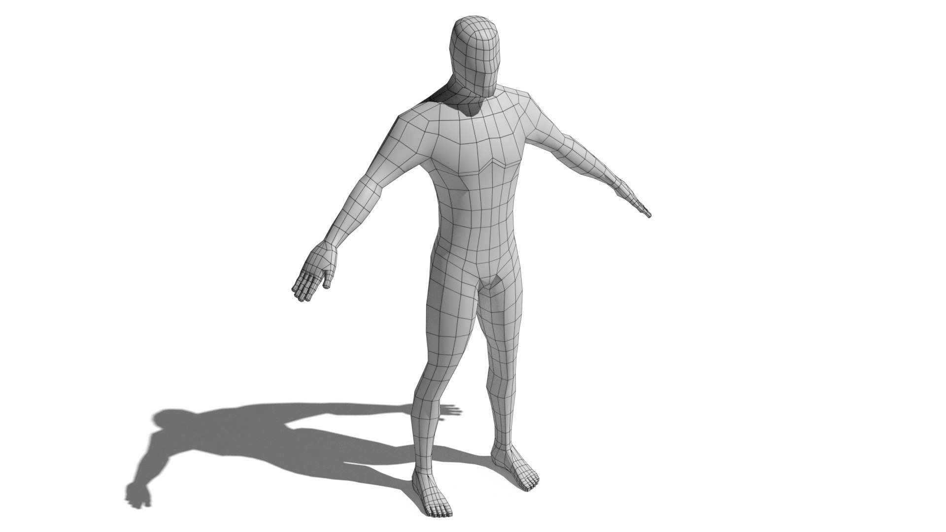 Free Human Base 3D Model