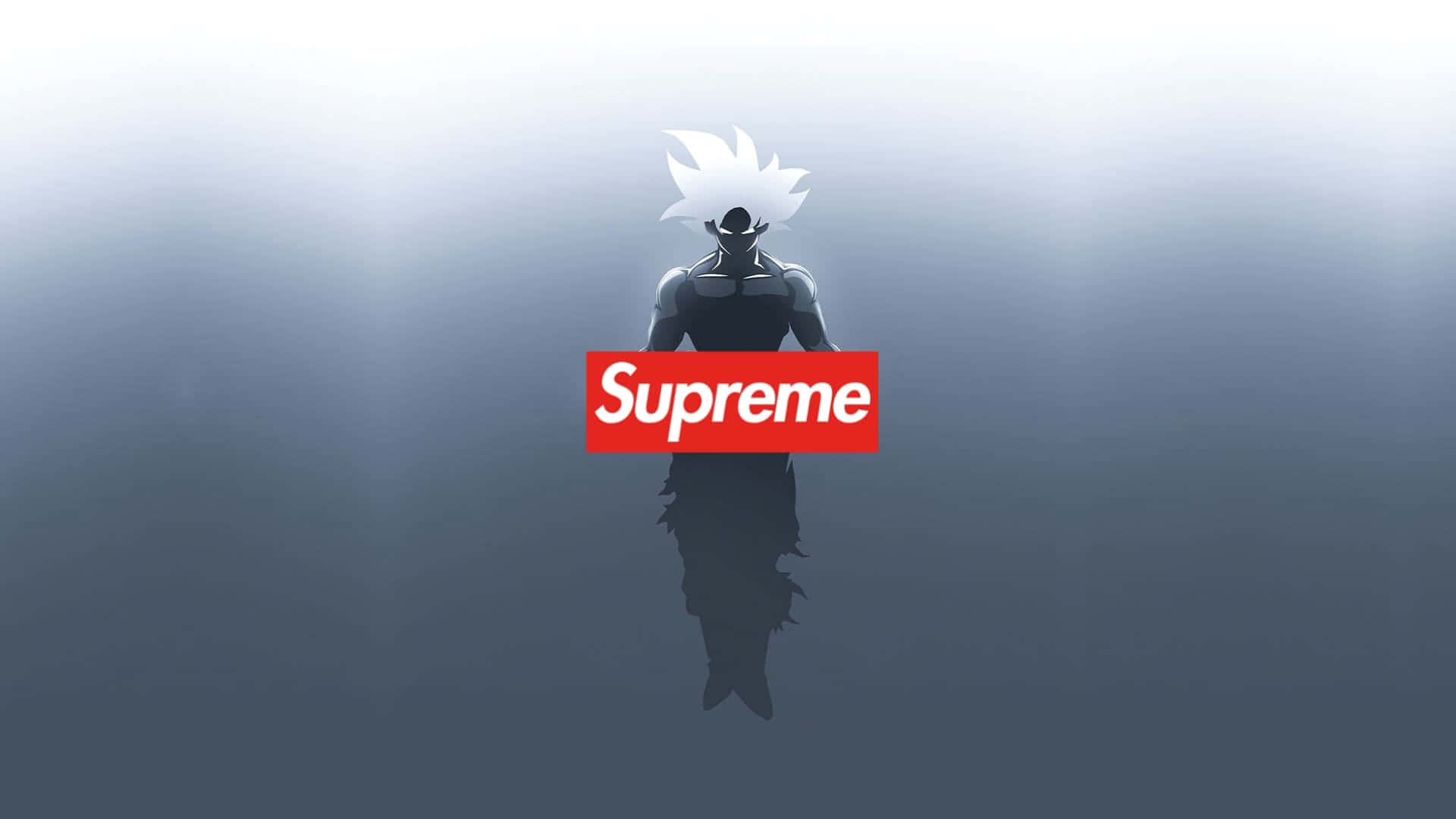 Minimalist Goku Supreme Wallpaper