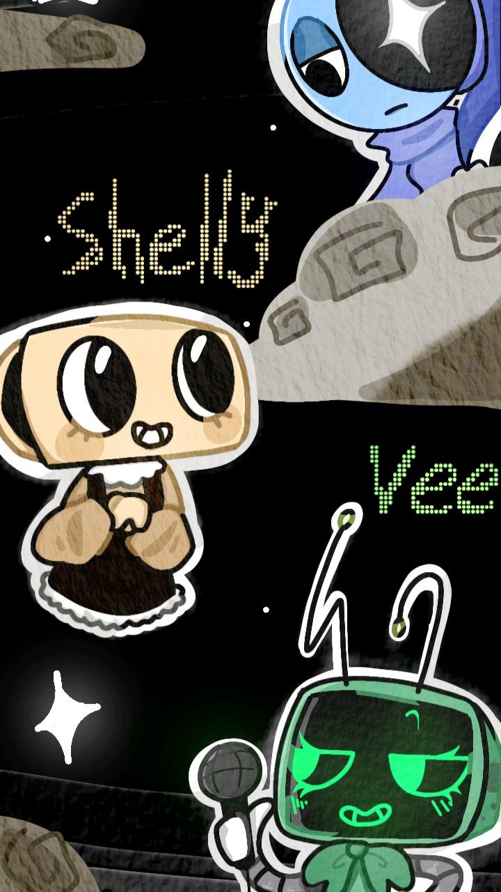 Dandy's world! Vee&Astro&Shelly #Dandy's world