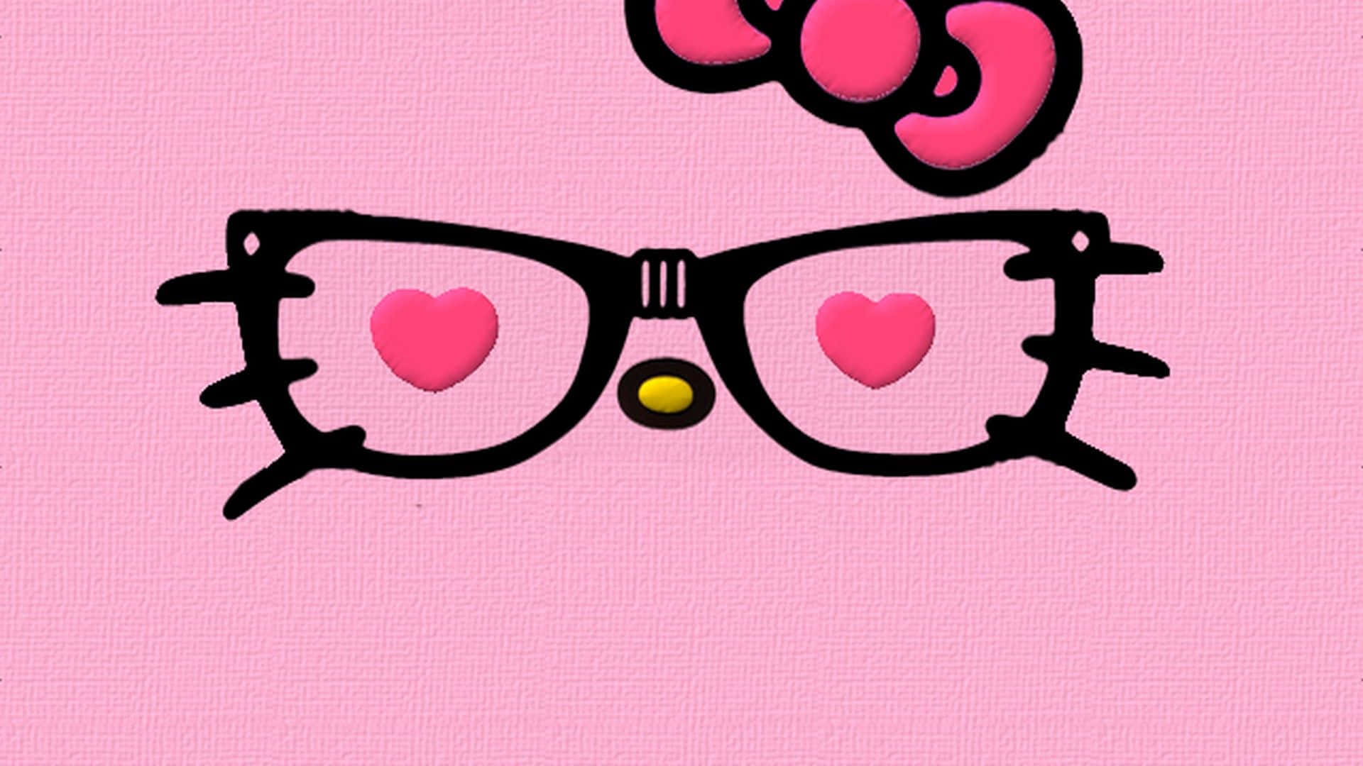 Download Hello Kitty Glasses Pink