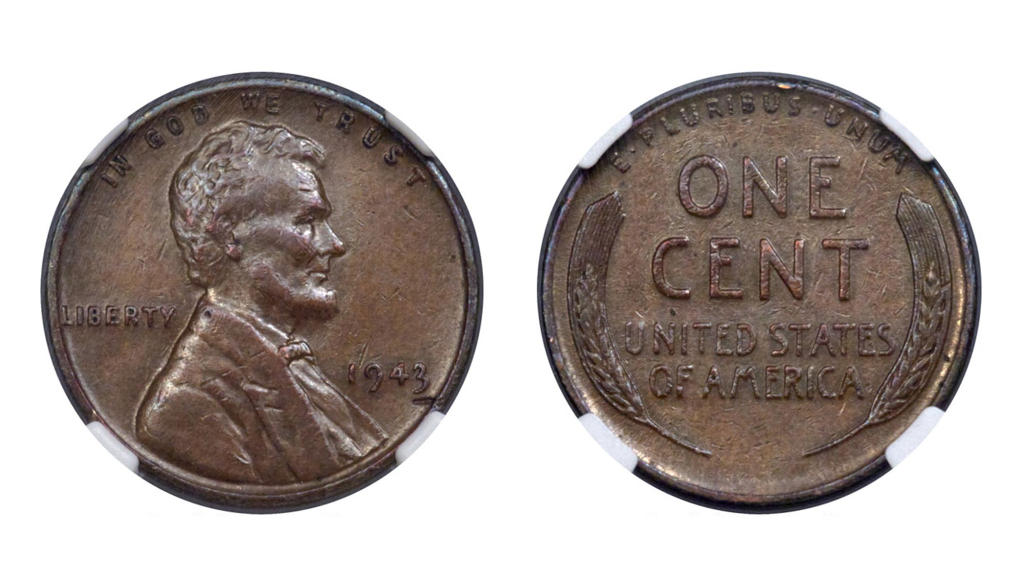 Rare 1943 copper coin fetches a pretty