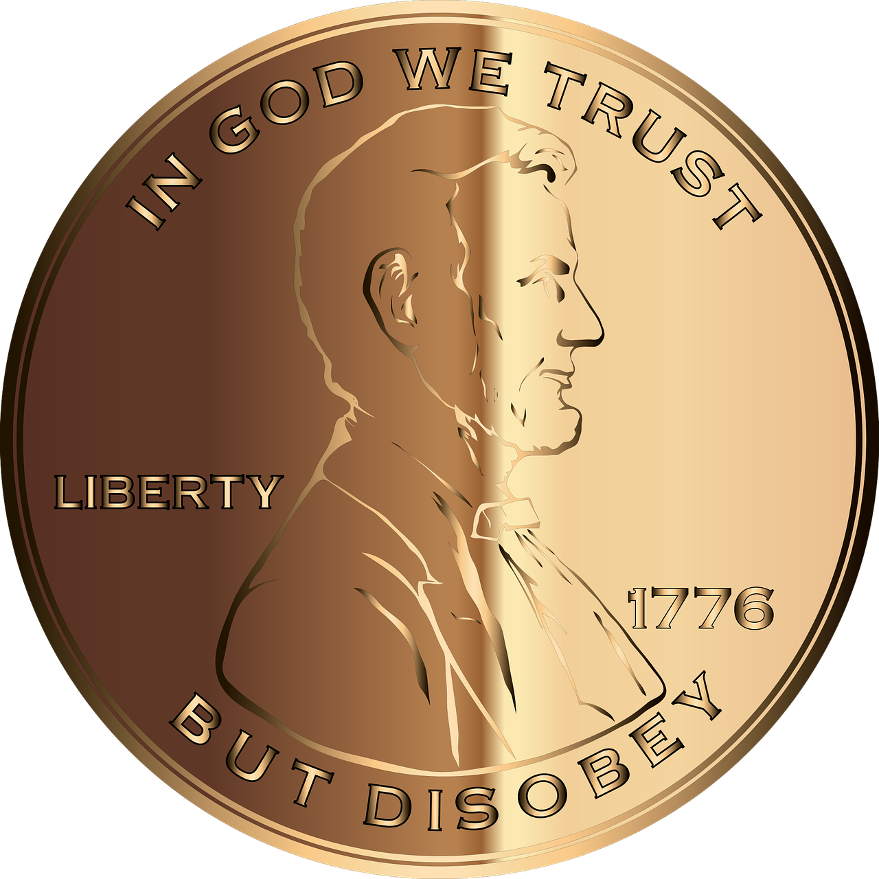 Half Penny Coin & Coin Image