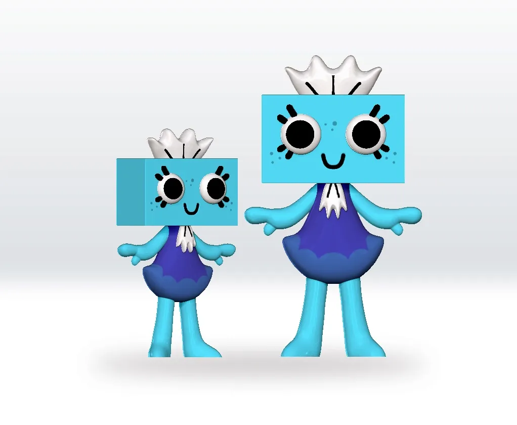 STL 3D Model Character Fanart