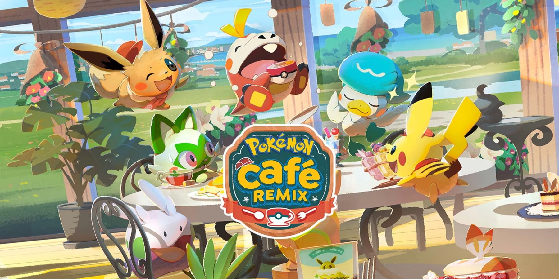 Pokemon Cafe Remix Launching Scarlet
