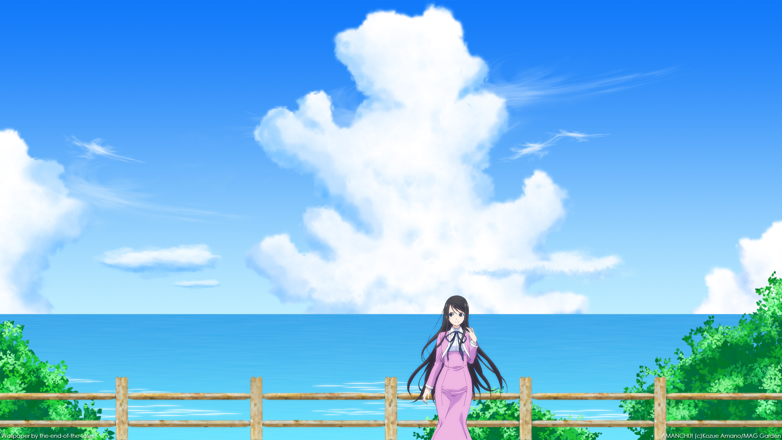 Futaba Ooki Anime Amanchu! HD Wallpaper
