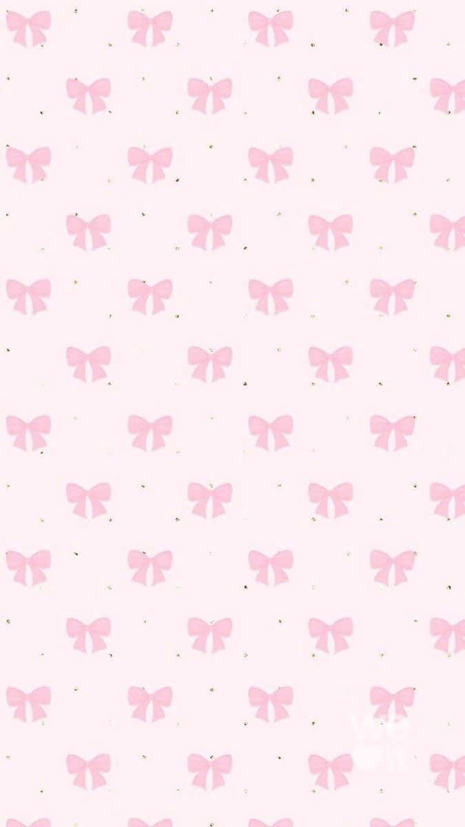 Pink Bows Wallpaper