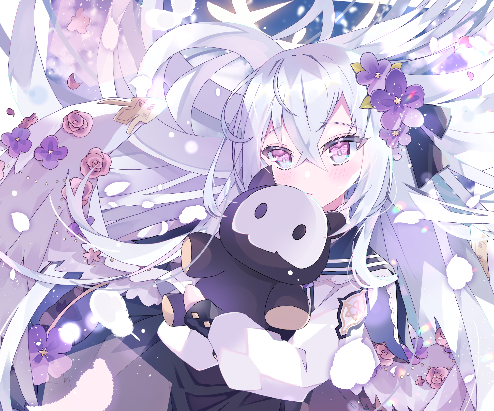 Download Shirasu Azusa Video Game Blue