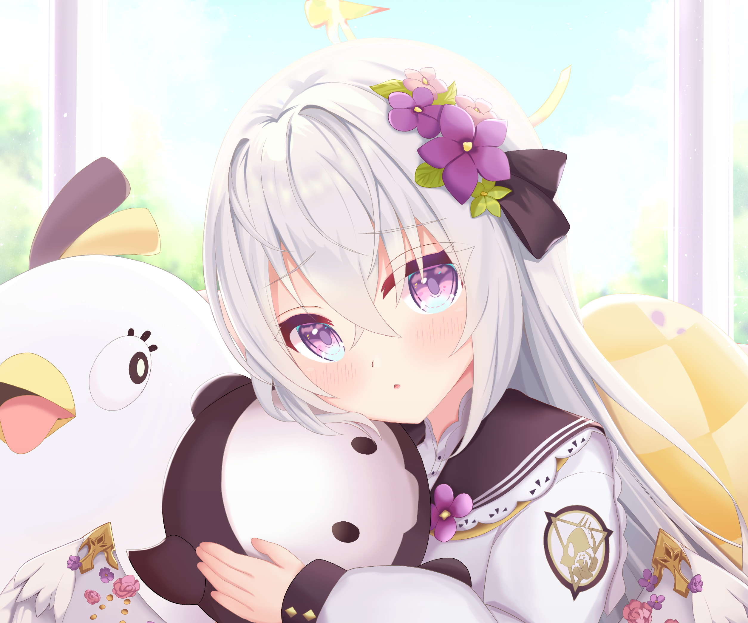 Download Shirasu Azusa Video Game Blue