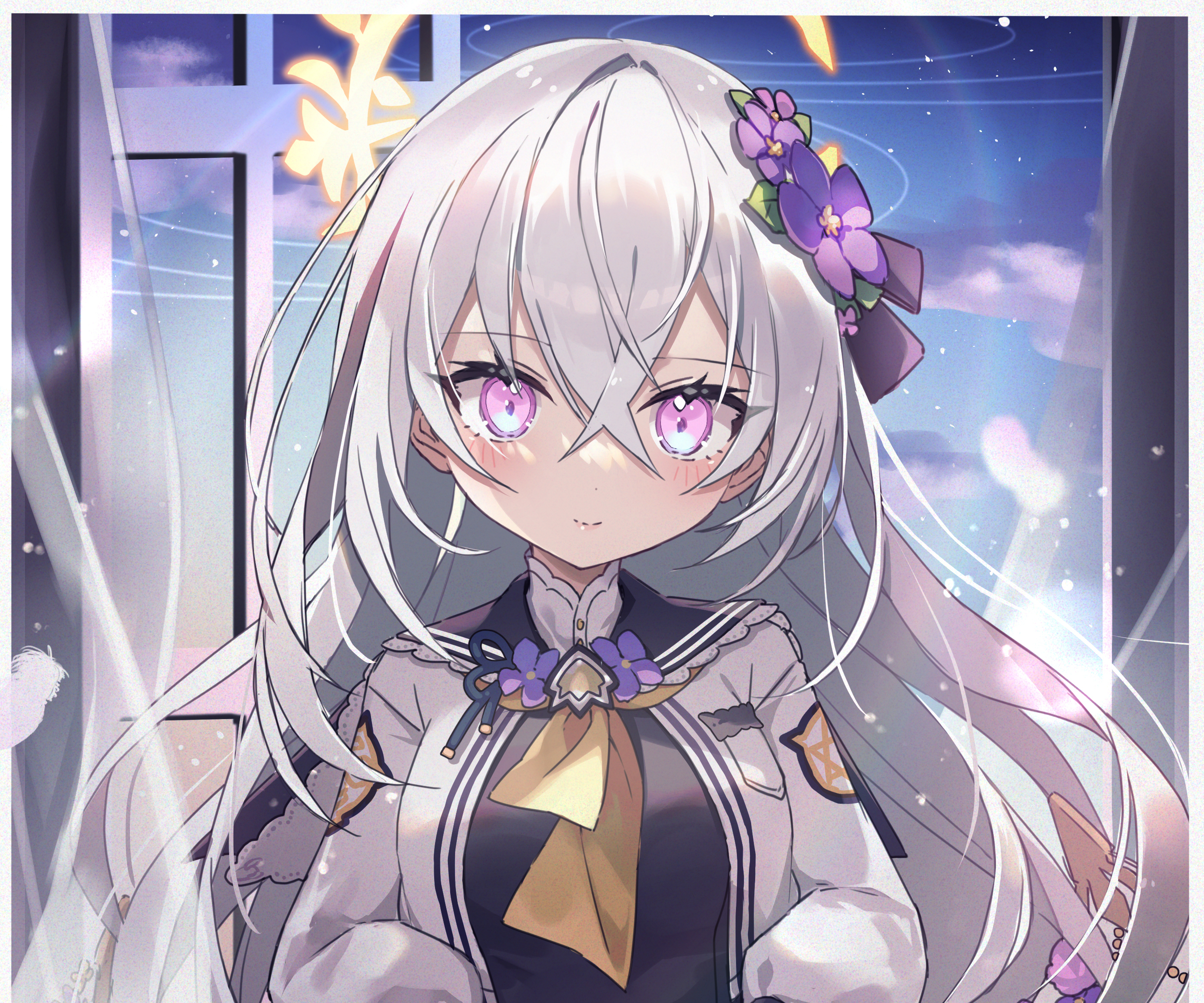 Download Shirasu Azusa Video Game Blue