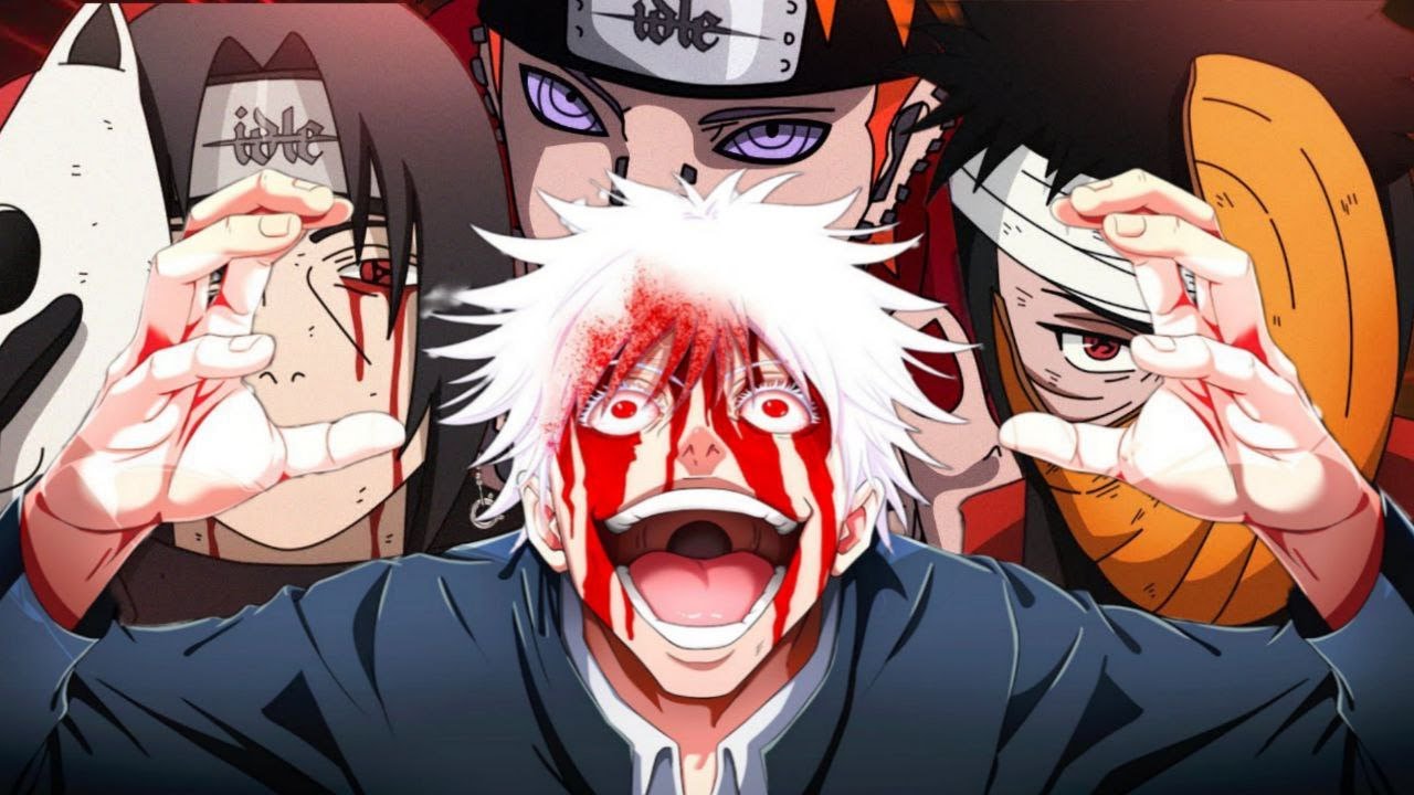 GOJO VS AKATSUKI (HINDI)