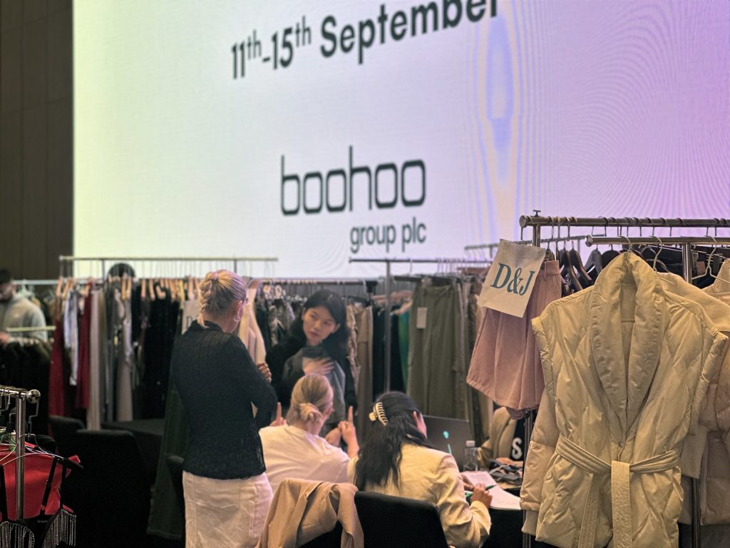 top apparel manufacturer at Boohoo