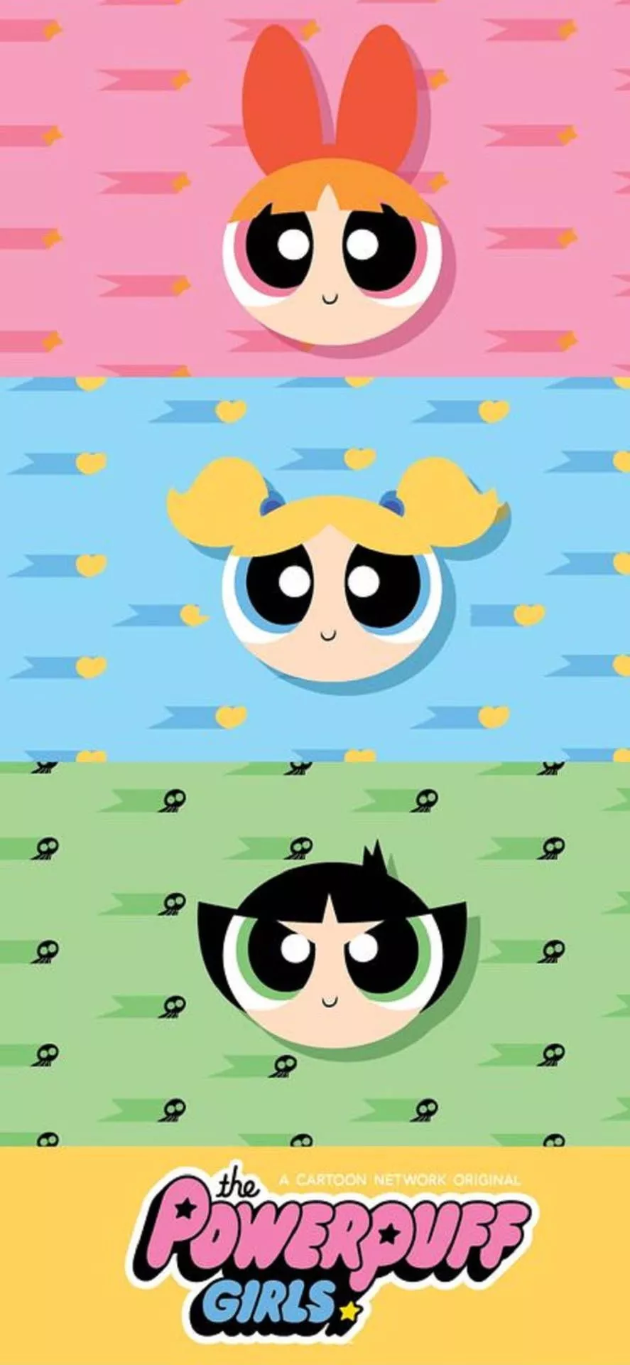 Powerpuff Girls Collage Poster