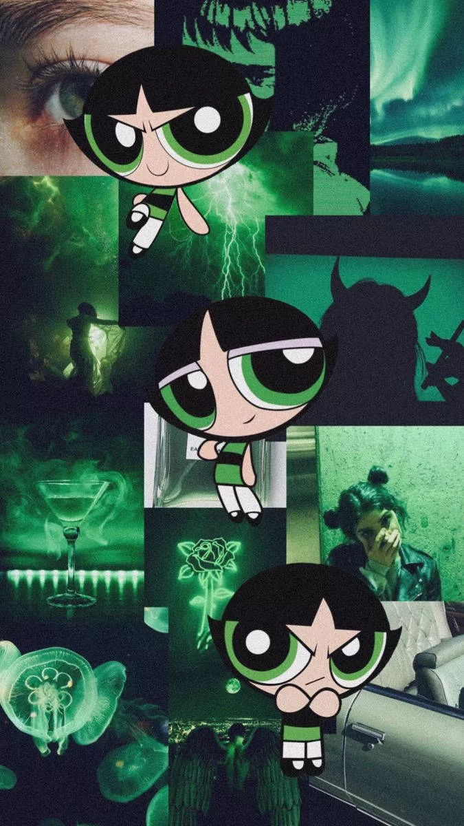 Download Buttercup Collage Wallpaper
