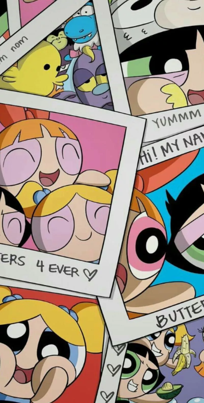 The powerpuff girls, colorful, gang, HD phone wallpaper