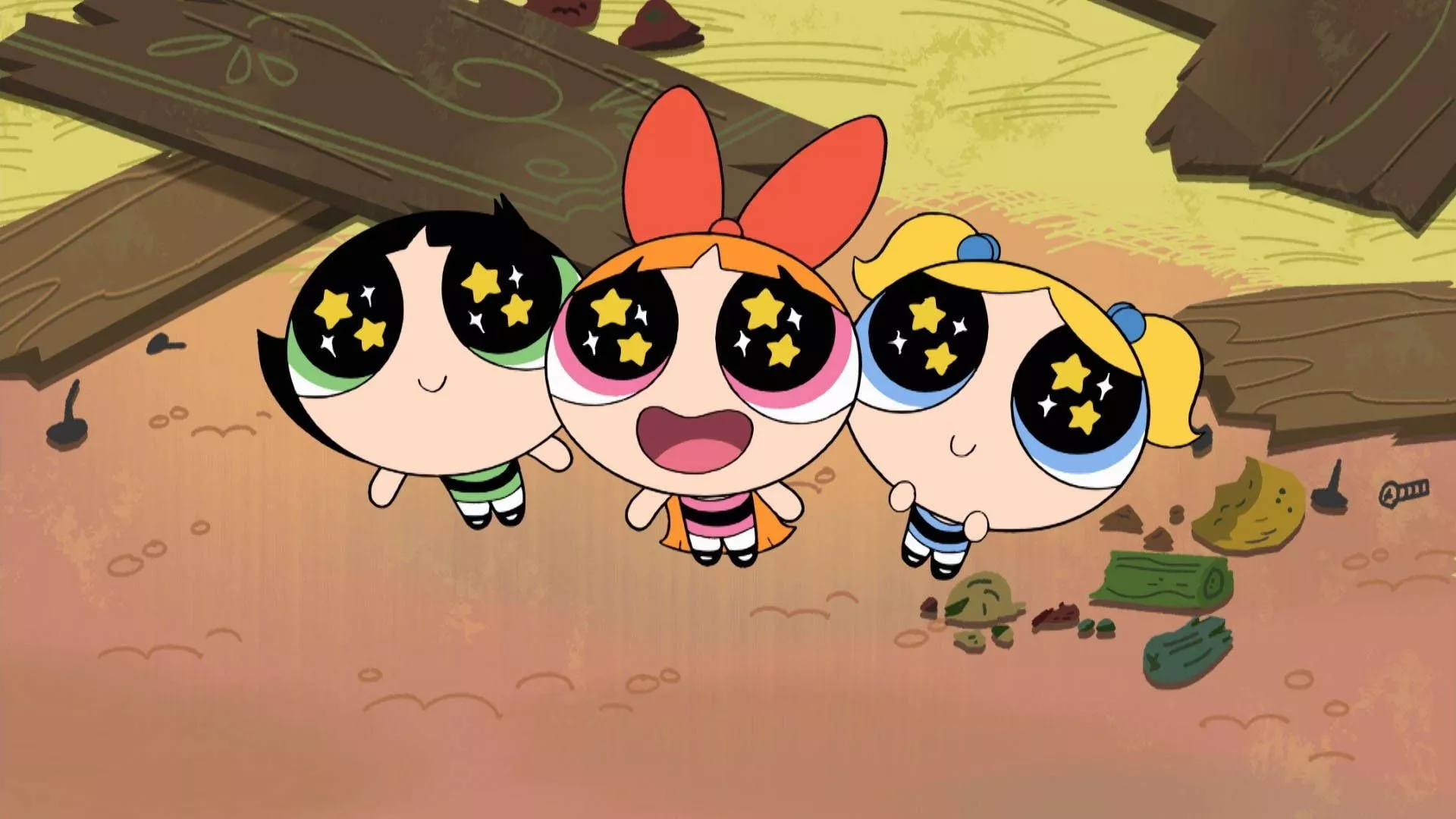 Cute Cartoon Network Powerpuff Girls