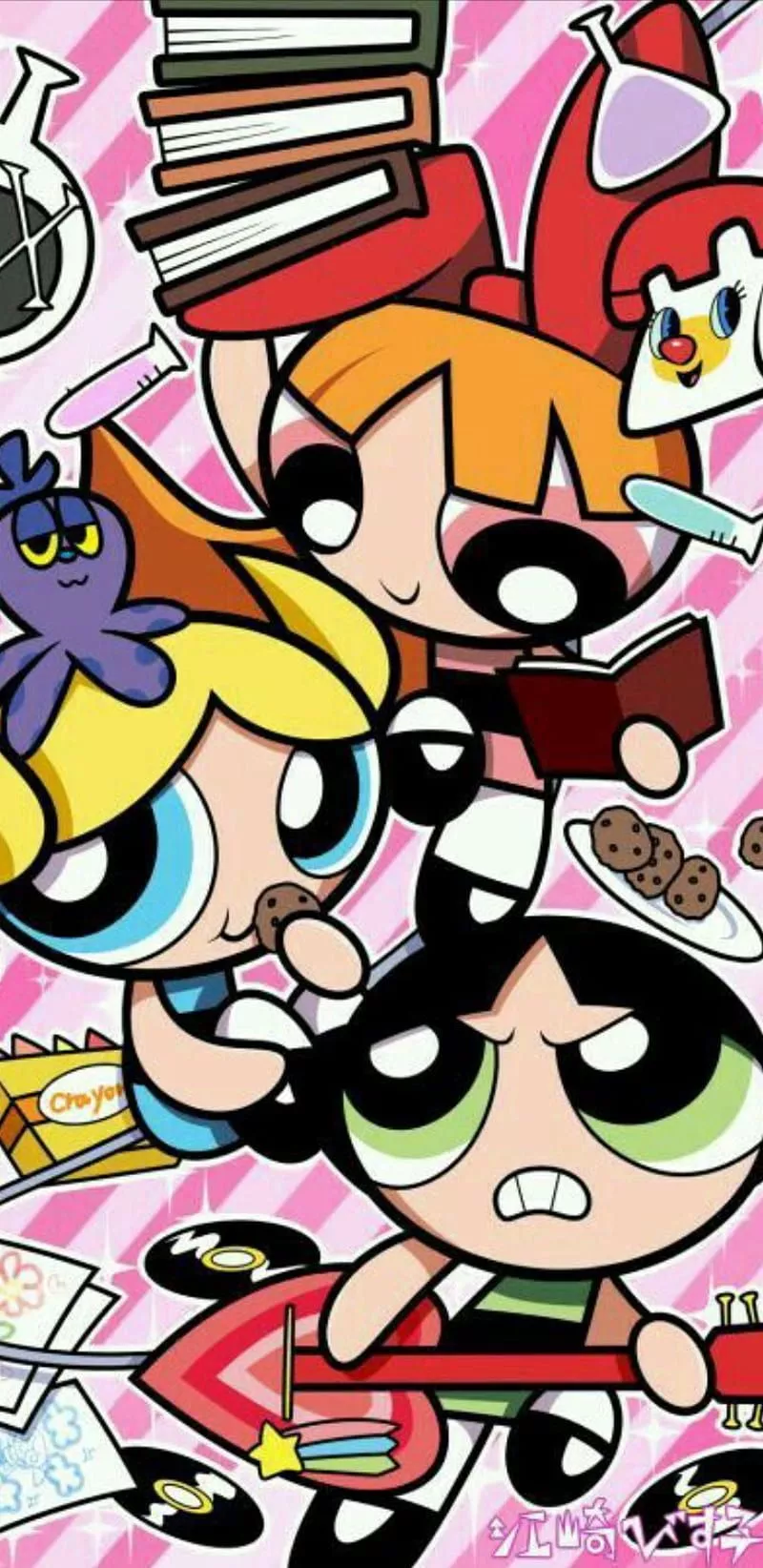 HD powerpuff girls 90s wallpaper