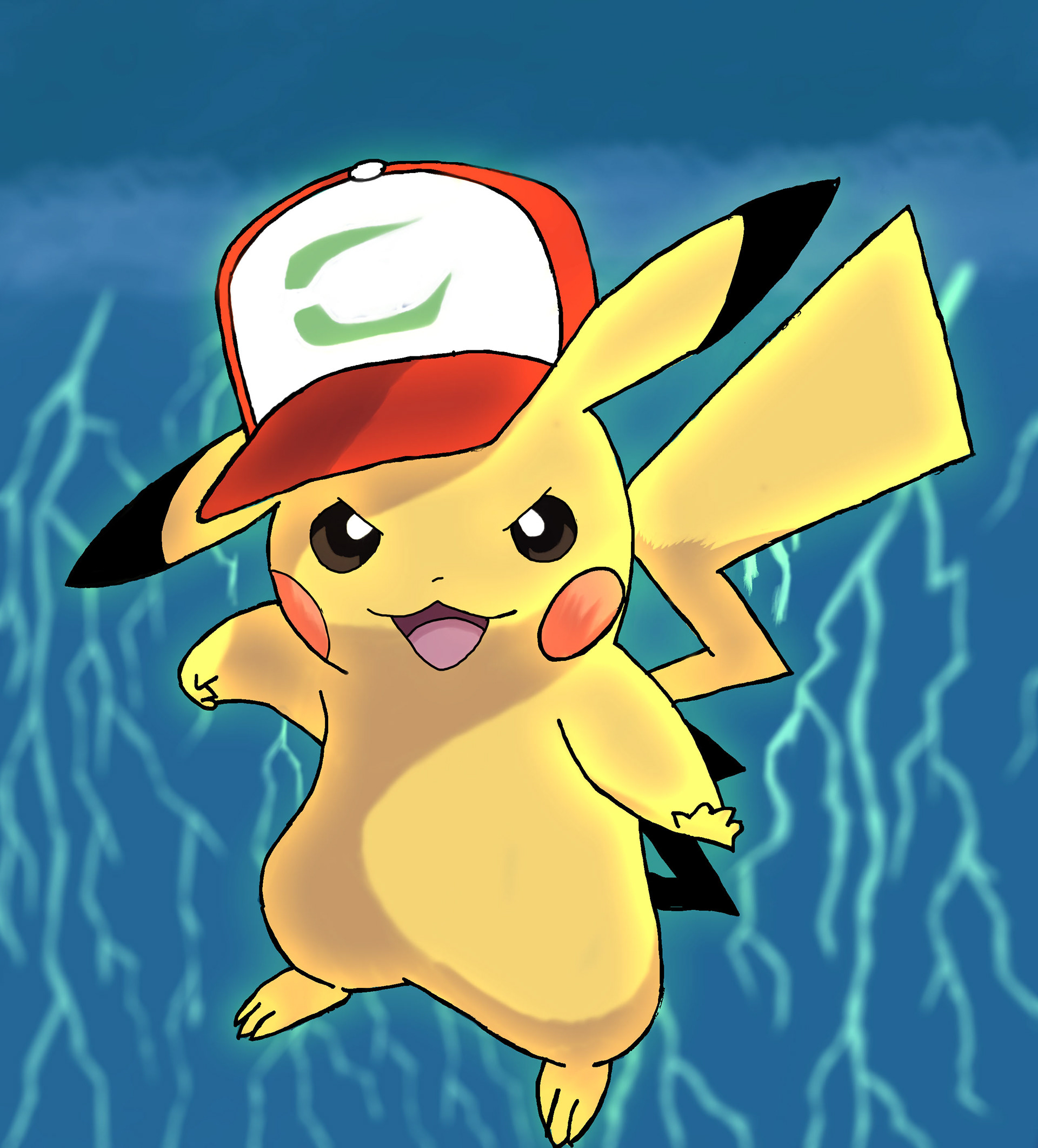 Electric Ash's Pikachu 1