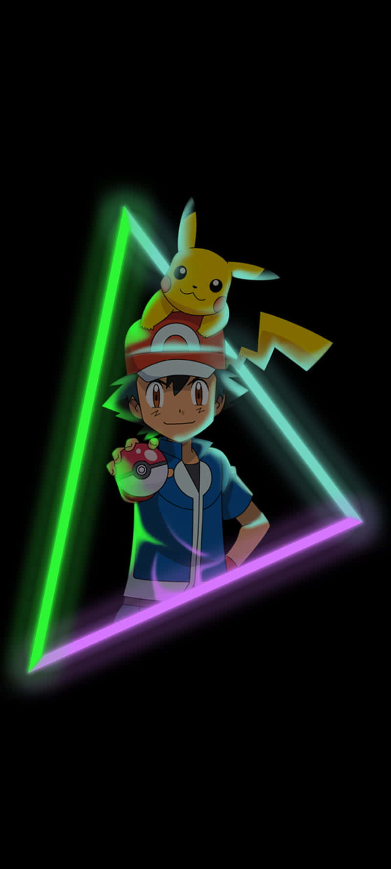 Download Ash and Pikachu work together