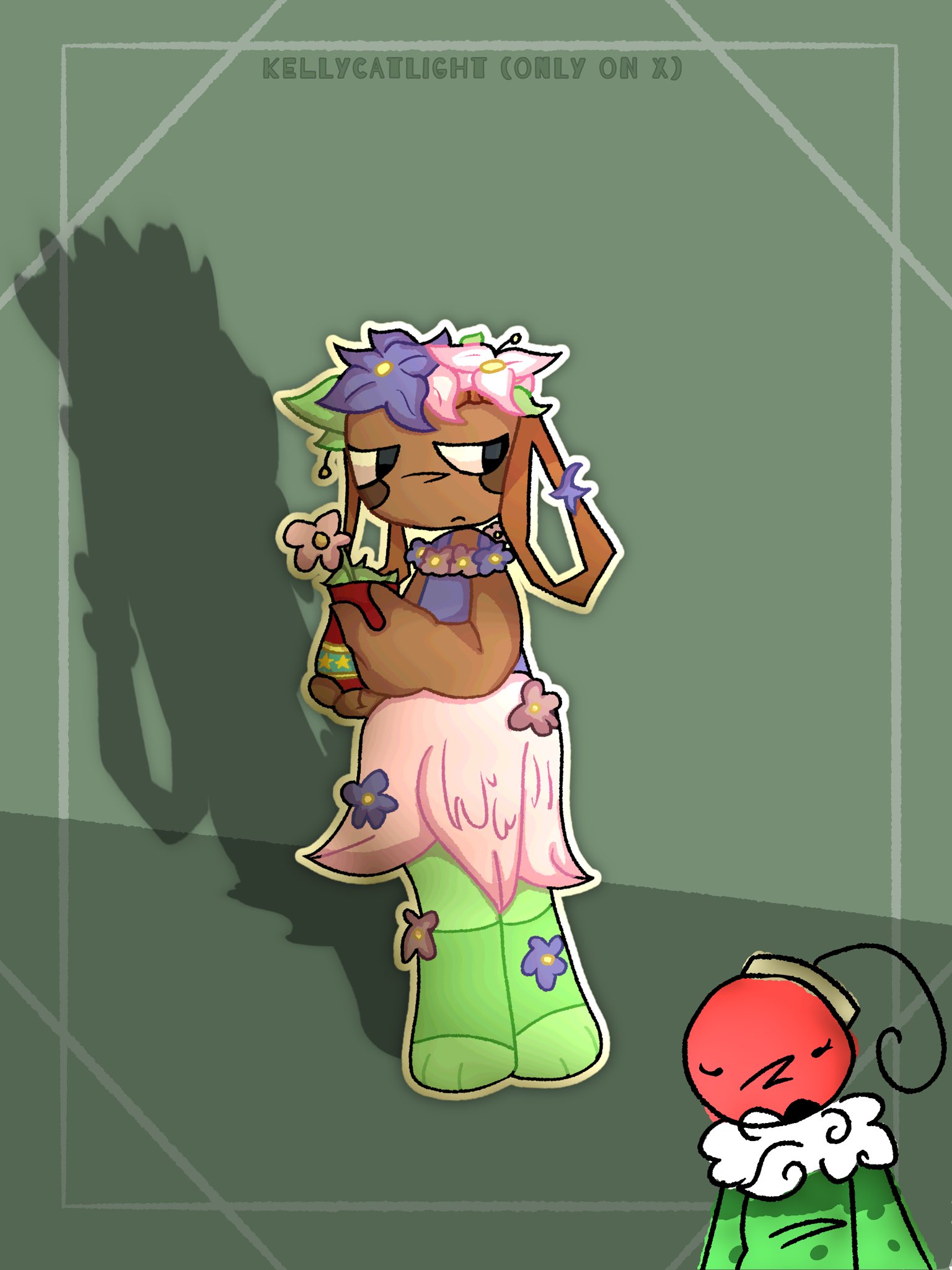 I drew bassieeeee #dandysworld #dw