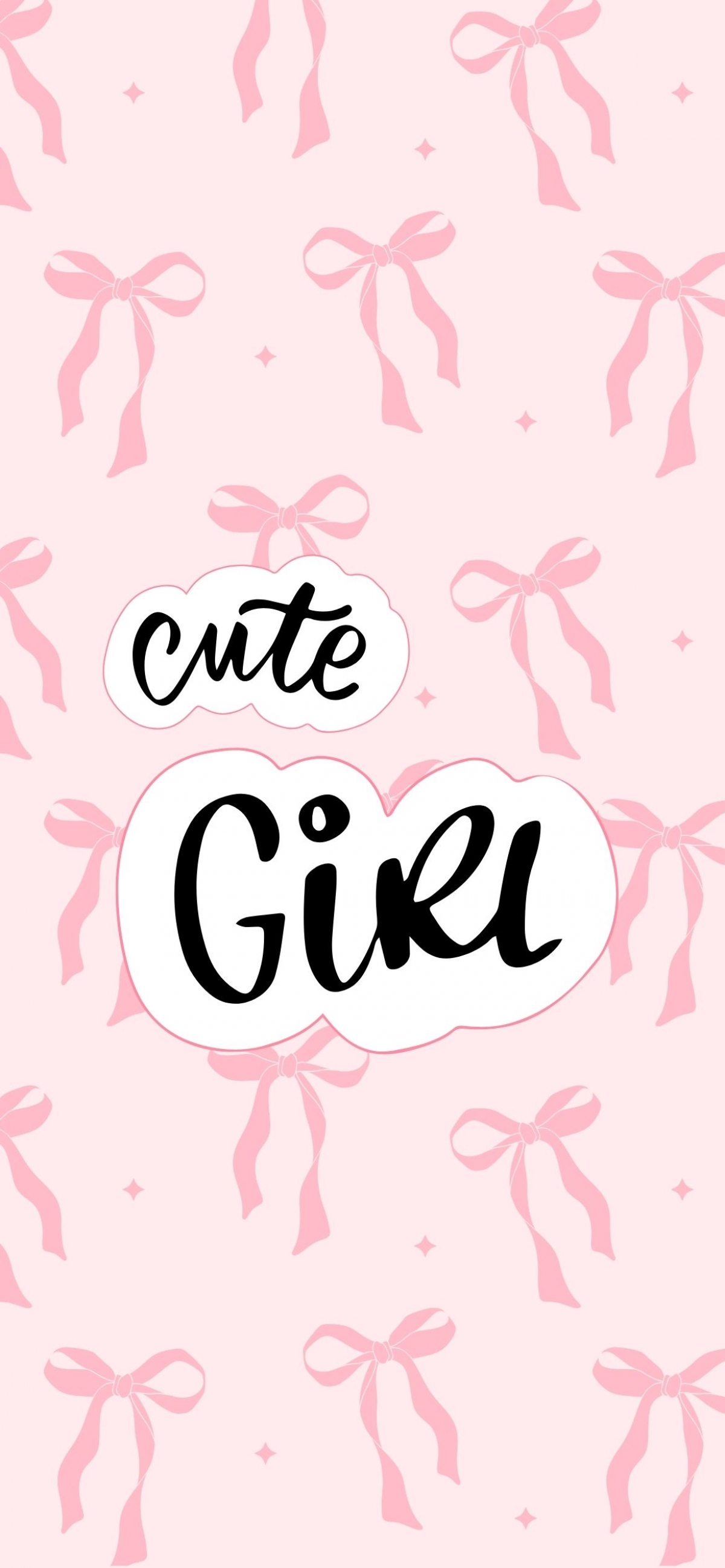 Cute Girl Feminine Girly Pink Wallpaper