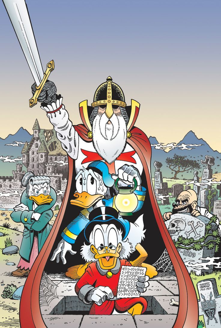 Donald duck comic, Disney art, Disney duck