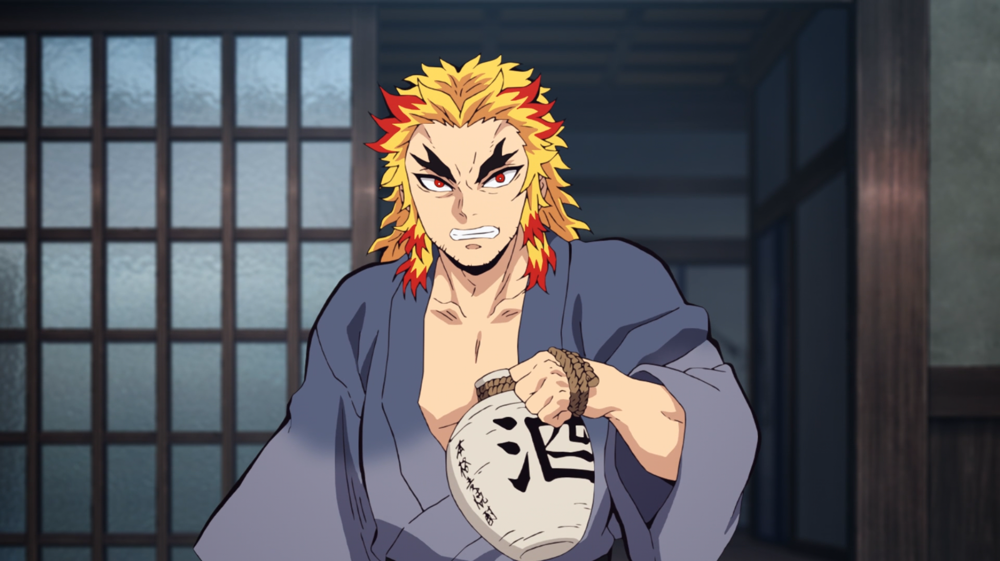 Shinjuro Rengoku. Kimetsu no Yaiba