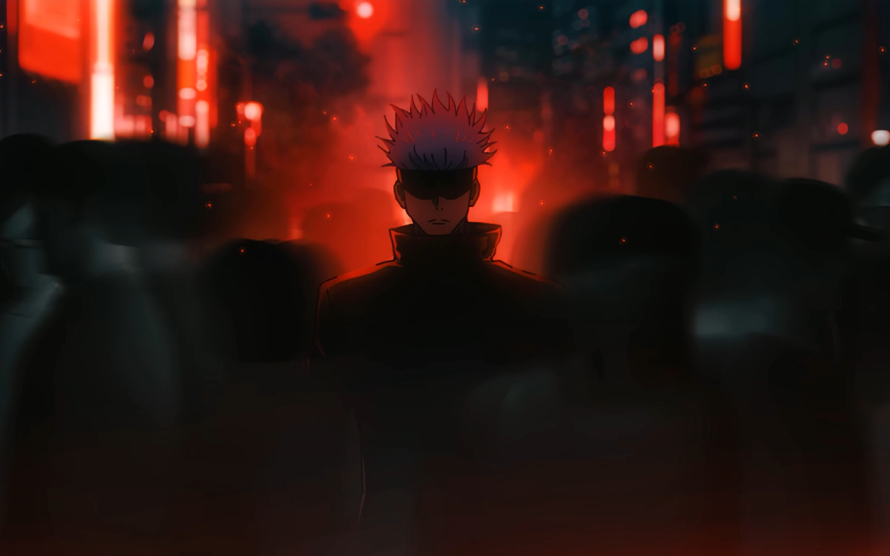 Gojo In Shibuya Jujutsu Kaisen Live Wallpaper Web Store